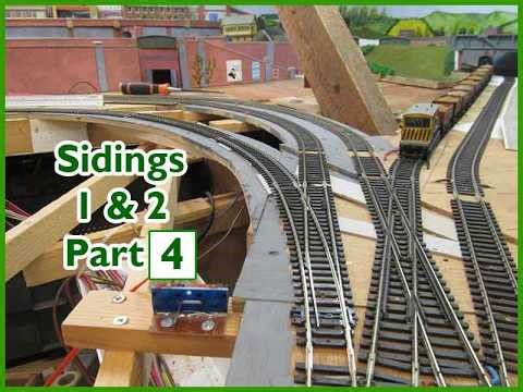 Railway Sidings 1&2PT4. More progress update, now upto 7 long sidings added to the layout, Happy Me!