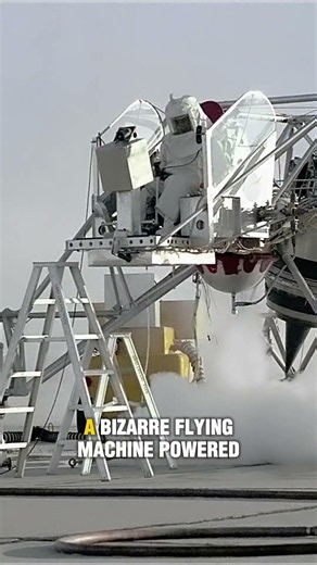 NASA's Flying Death Trap That Helped Land Humans on the Moon #shorts #NASA #Apollo