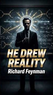 Richard Feynman - The Man Who Drew Quantum Reality #untoldscience #richardfeynman #eminenticons