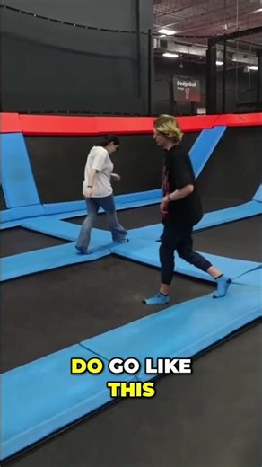 Trampoline Flip Fail: Watch My Epic Backward Fall! #shorts