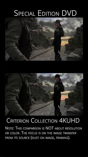 The Princess Bride: Criterion Collection 4K - DVD Comparison