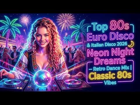 Top 80s Euro Disco & Italo Disco LIVE 2026 🔥 Nonstop Vintage Disco Mix | Retro Dance Party