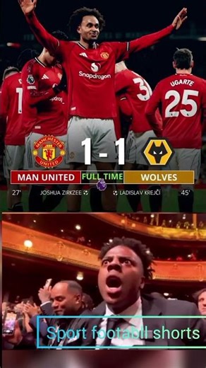 LIVE SCORE 🚨 Man United 1-1 Wolves | Premier League