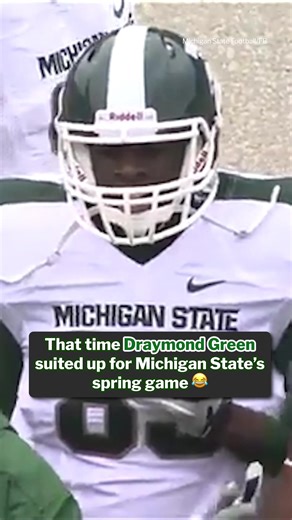 Draymond Green's Fun Appearance at Michigan State Spring Game