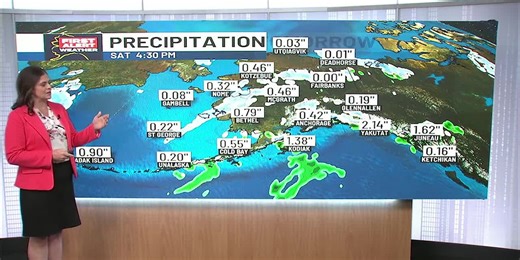 Two Storm Systems Bracketing the State