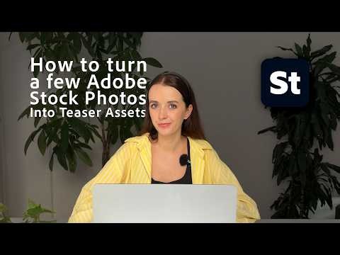 Build teaser assets for a campaign fast using Adobe Stock’s AI Studio | Adobe Creative Cloud