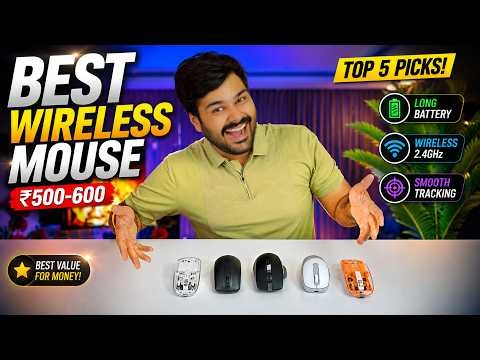 Best Wireless Mouse Under ₹600 ⚡ Top 5 You Should Buy!