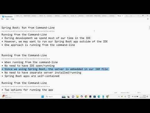DAY 4 SB RUNNING FROM COMMAND LINE,CUSTOM APPLICATION PROPERTY,SPRING CORE IOC AND DI