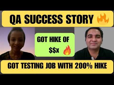 QA Success Story 🔥 From Rejections to Automation Testing Job | Real Interview Journey