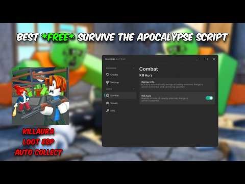 [NEW] Survive the Apocalypse Script! | Kill Aura, Auto Store, ETC. | PC & MOBILE SUPPORT!