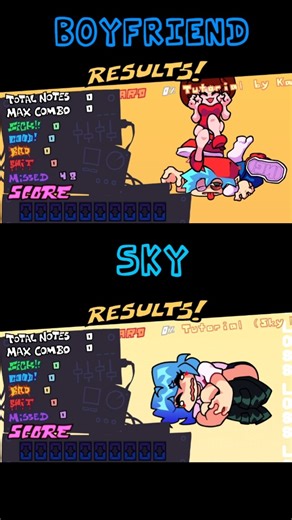 BF VS Sky - L Rank #fnf #fnfmods