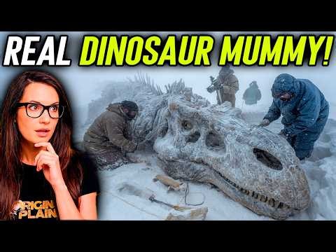 Scientists Found a Perfectly Preserved Dinosaur With Skin Intact!