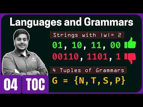 Languages and Grammars in ToC