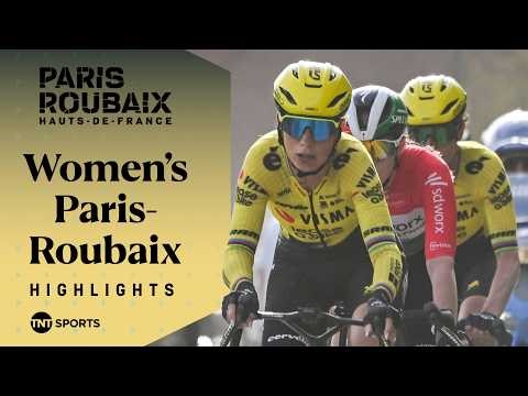 LEGENDARY WIN! 🤩 | Women's 2026 Paris-Roubaix Race Highlights | TNT Sports Cycling