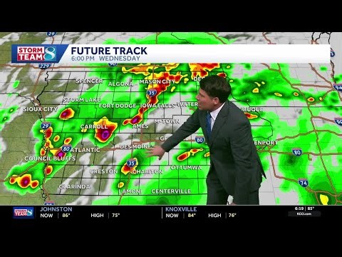 Iowa weather: More rounds of severe weather are possible Wednesday and Friday