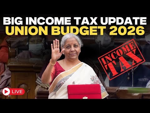 Budget LIVE | Big Income Tax Announcement | Nirmala Sitharaman’s Budget Speech | Budget Speech Live