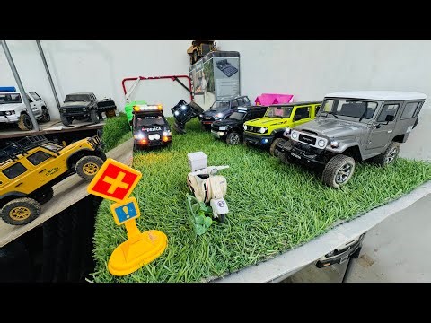RC Cars in Mud | Tamiya Tundra, Axial Rubicon, Hummer H2, Defender 90, RC4WD Subzero, HG401
