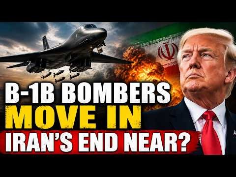 Iran War Live | B-1B Bombers Move Closer to Iran? Trump Fuels Fears of Major Middle East Escalation