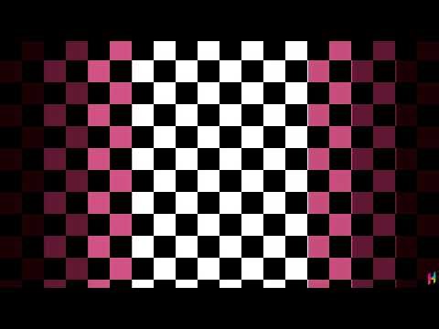 Red Checkerboard Background Video, Checkered Motion Background, Moving Color Gradient Screensaver