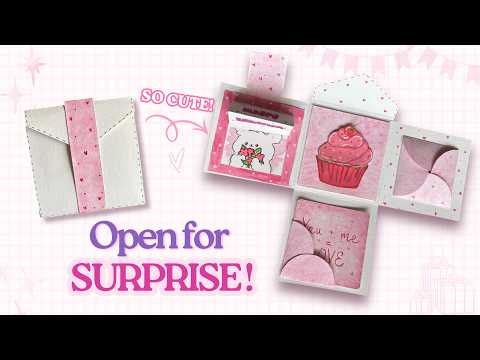 Easy POP UP Birthday Card | DIY Surprise Gift for Best Friend | Paper Craft