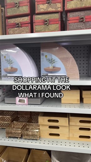 Shopping at the Dollarama I found awesome corner shelf’s #fyp #shopping #shop #LILshops