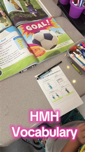 #HMHIntoReading #HMH #firstgrade | Vocabulary In English Math
