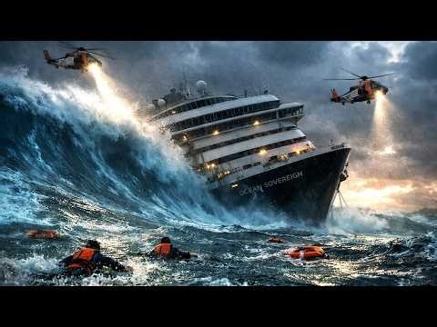 Power Lost at Sea: Luxury Cruise Ship Trapped in a Historic Superstorm