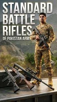 What Weapons Does Pakistan Army Use? G3, AK-47, M4A1 & Sniper Rifles Explained