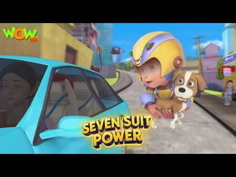 Vir The Robot Boy : Robo Vir Ne Bachaya Baby Doggy Ko | Seven Suit Powers | Wow Kidz