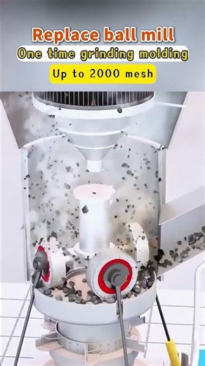 Raymond Grinding Mill Running | Industrial Powder Production Process