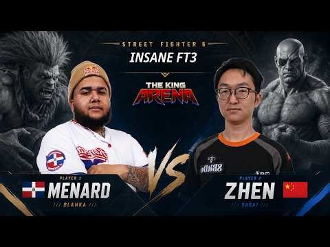 🔥 SF6 ▰ MENARD (Blanka) vs ZHEN (Sagat) ▰ Street Fighter 6 🔥