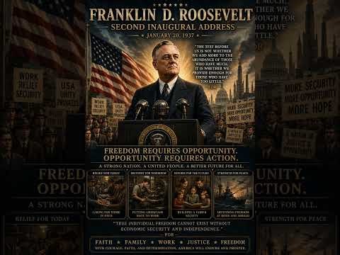 FDR’s 1937 Inaugural Freedom, Security & America’s Fight to Recover