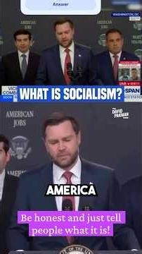 😧 the VP struggles to define #socialism ! How do you fear what you don’t know? #newsupdate