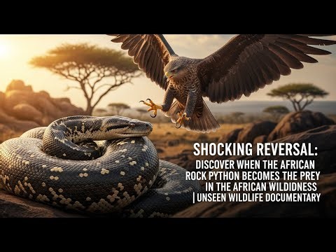 Shocking Reversal Discover When the African Rock Python Becomes the Prey in the African Wilderness