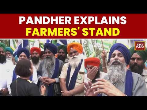 Shambhu Border: Sarwan Singh Pandher Explains Farmers' Protest Demands | India Today