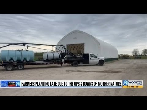 Planting picks up after delays caused by wet spring