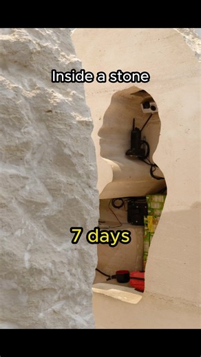 Unbelievable Art Performance by Abraham Poincheval #art