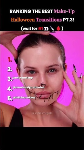 Ranking The Best Make Up Halloween Transitions!