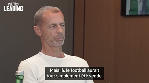 UEFA - Čeferin : ''Je suis sûr que le projet d’Infantino est mort''