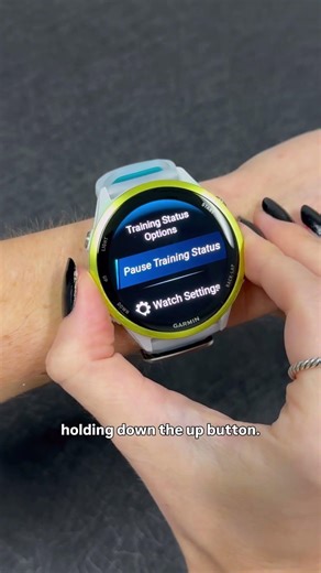 Pausing Training Status on Forerunner 570 | Garmin