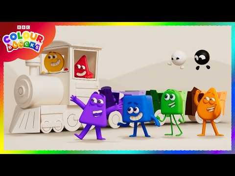 Colour Club - The Sorting Express | Kids Learn Colours | Colourblocks