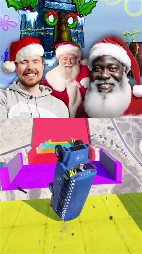 SpongeBob - Santa Or Balck Santa 🎅🎁