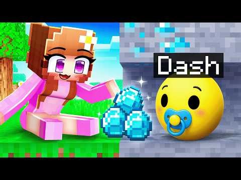Playing as BABY VERITY To Troll My Friends in Minecraft!