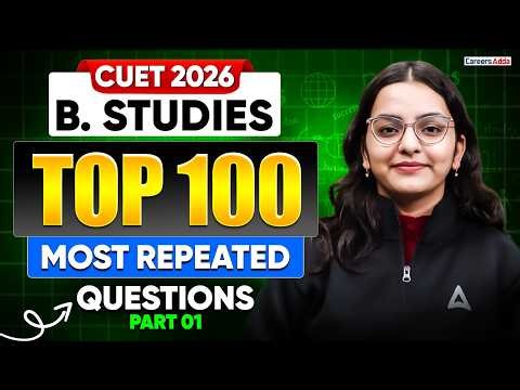 CUET 2026 Business Studies | Top 100 Most Repeated Questions | CUET BST MCQ's