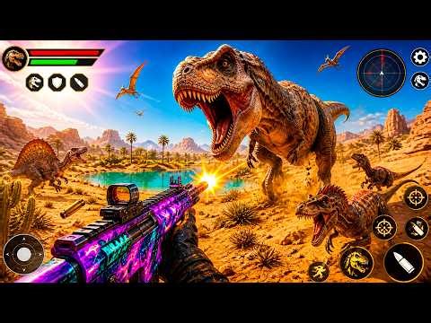Surviving the Deadliest Dinosaurs in Dino Hunter 3D! (Android Gameplay)