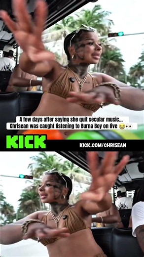 Chrisean Rock Was Listening to Burna Boy Days After Saying She Quit Secular Music 😭👀 #chriseanrock