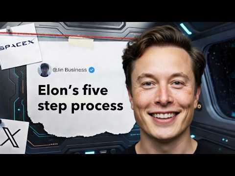 I STOLE Elon Musk's 5-Step Process and Hit $500K at 24