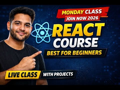 React & .NET Full Stack LIVE Course 🚀 | Free Training | Build Real Projects