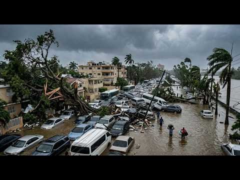 floods paralyze Dominican Republic cities