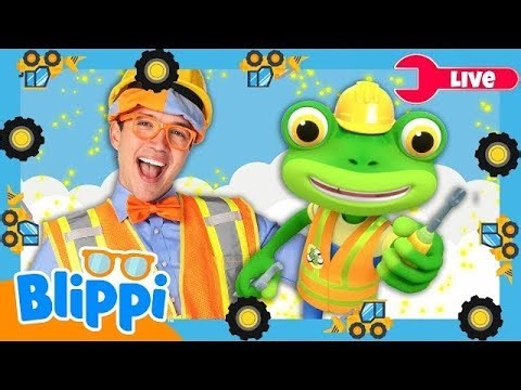 🔴 LIVE Blippi and Gecko's Garage Full Episode Livestream! | Fun Learning Videos for Kids 🔴